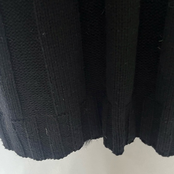 Style & Co Women's Black Wool Blend Cardigan, Petite Medium - Picture 6 of 6